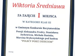 Konkurs recytatorski